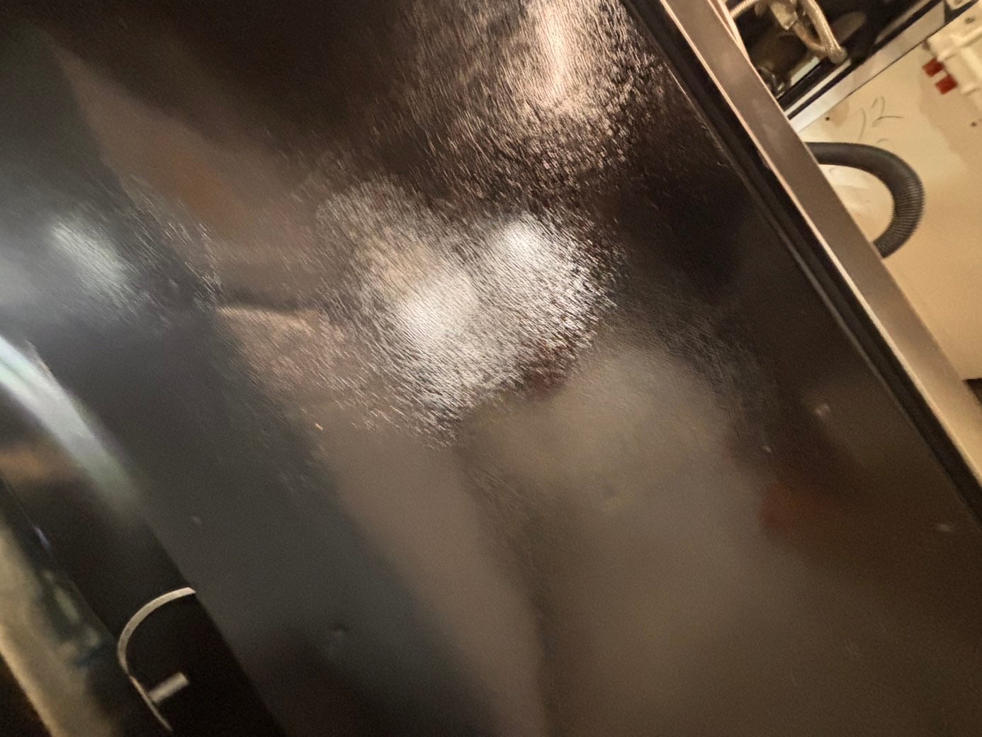 >*frigidaire  top freezer refrigerator stainless steel used-refurbished 30"x 681/2h #RF21RB