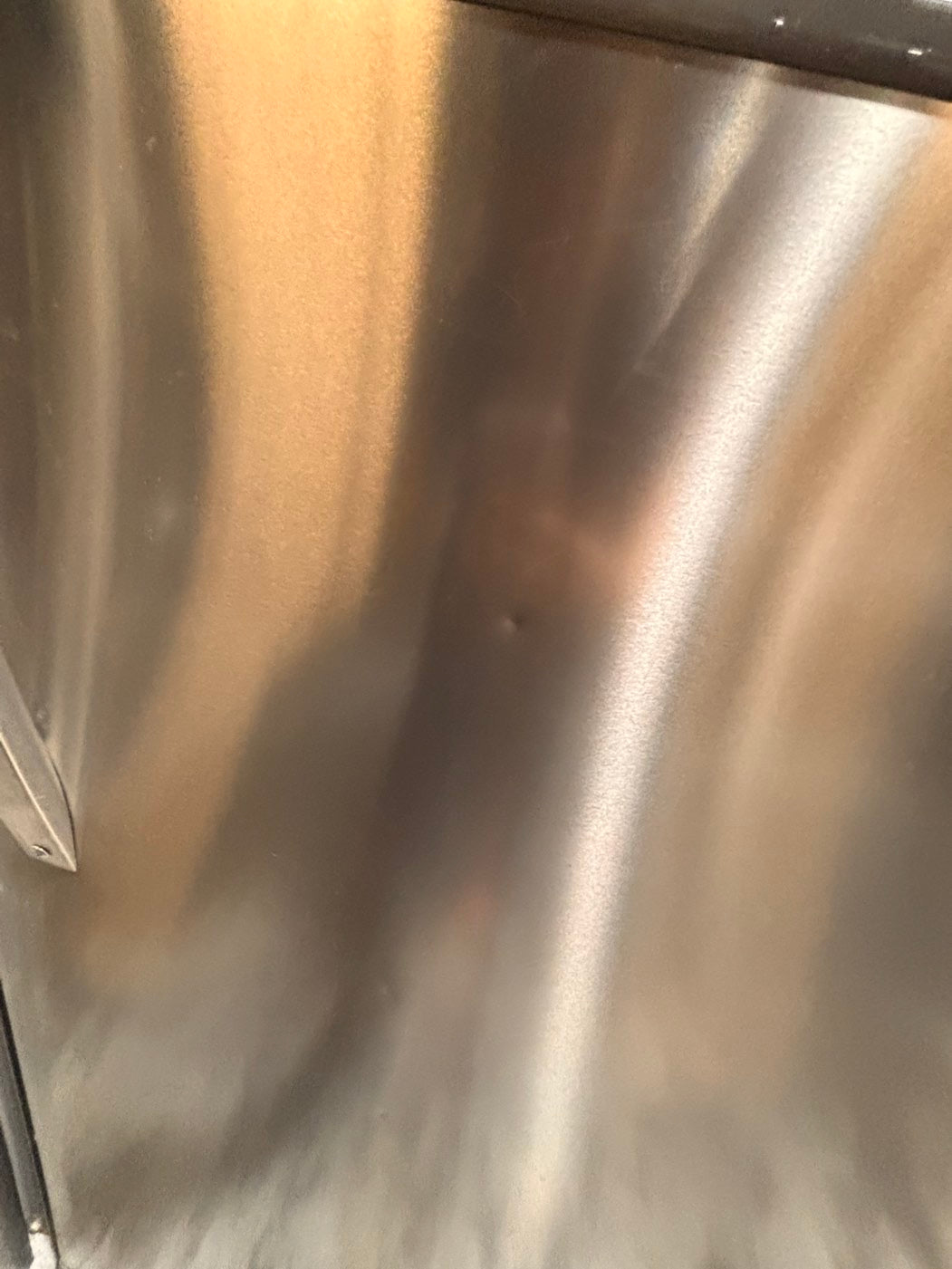 >*kenmore 33” Top freezer fridge   ,stainless steel. used-refurbished #RTKE91B