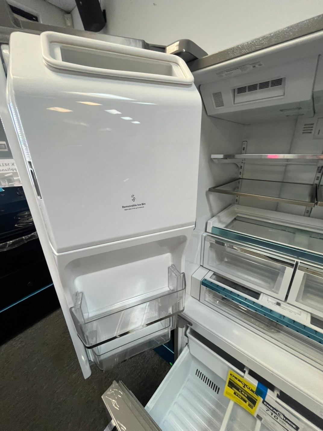 🎉🥳 =2Pcs package kitchen. New scratch&Dent Kitcheniad 36” French Door fridge stainless steel & Gas range 5 burner stainless steel 30” #RFRGA24BL