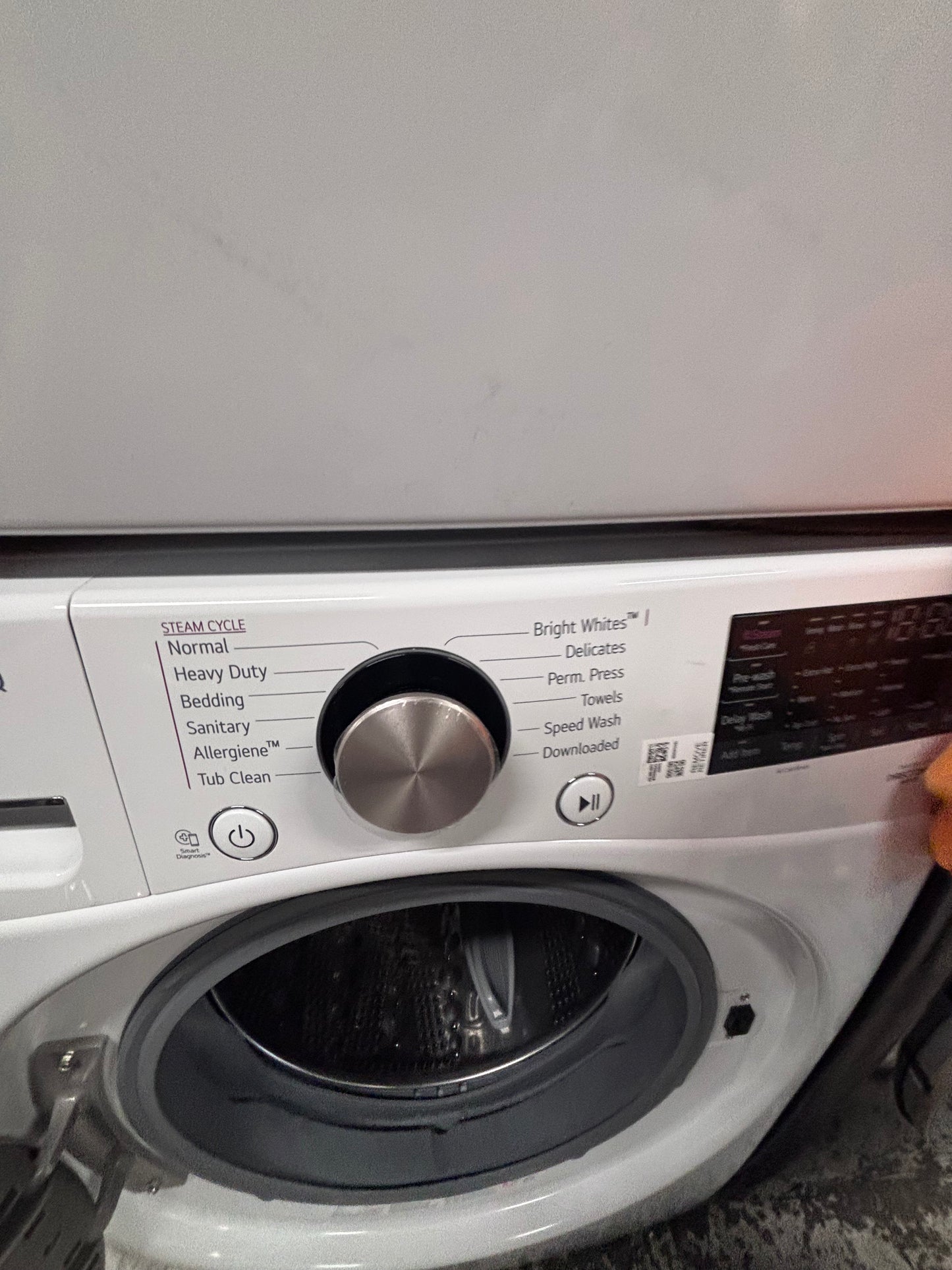 >>Open Box 📦 Scratch & Dent 4.5 cu. ft. Ultra Large Capacity Front Load Washer - White
 & 7.4 cu. ft. Large Capacity Front Load Electric Dryer - White Set / stock number #WD787CB