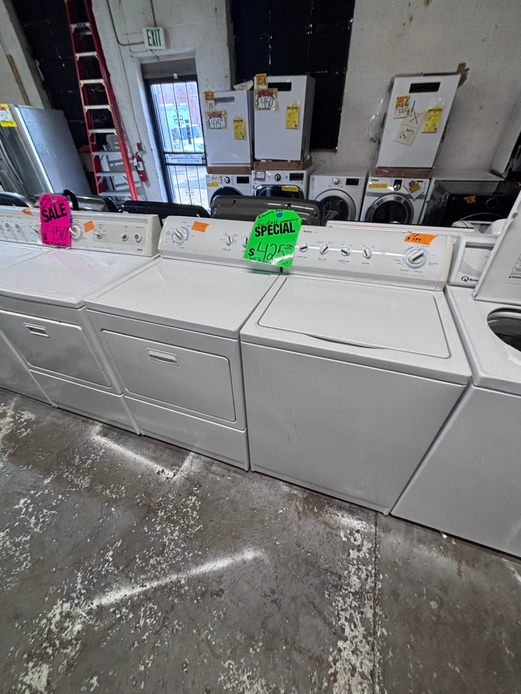 }sale 🔥🔥KENKORE  top load washer with agitator & electric dryer 220v  set   top load side by side working 💯  with warranty top load side by side #SKS61YB