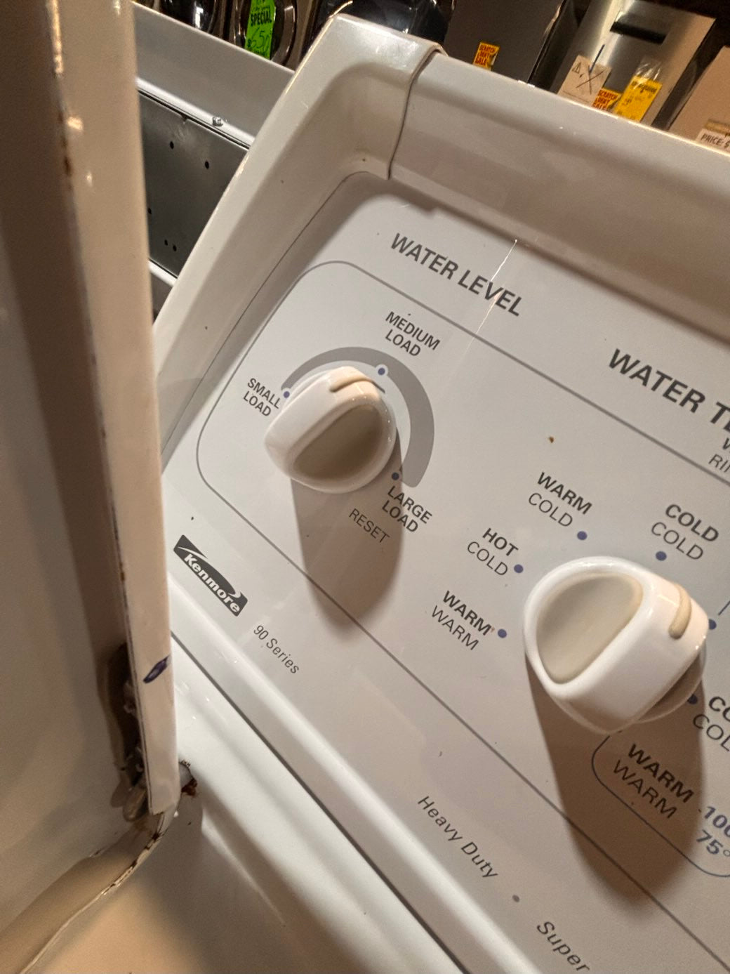 }}sale🔥🔥Kenmore Top load washing machine w agitator 27" in good condition,working 💯 with warranty ! used-Refurbished #TKW17TB