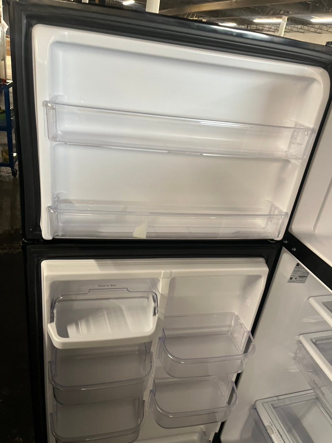 =Kenmore  30”Top freezer fridge black refurbished #RFKTP23B