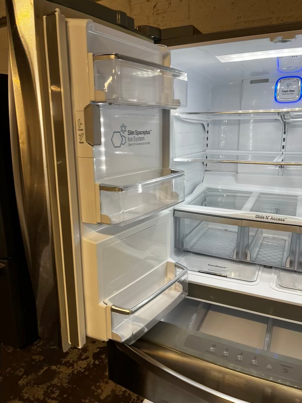 🎄Holiday Sale 🎁Used | Refurbished LG 36” French door refrigerator stainless steel *NO ice maker or water dispenser r- stock number #RF222941B