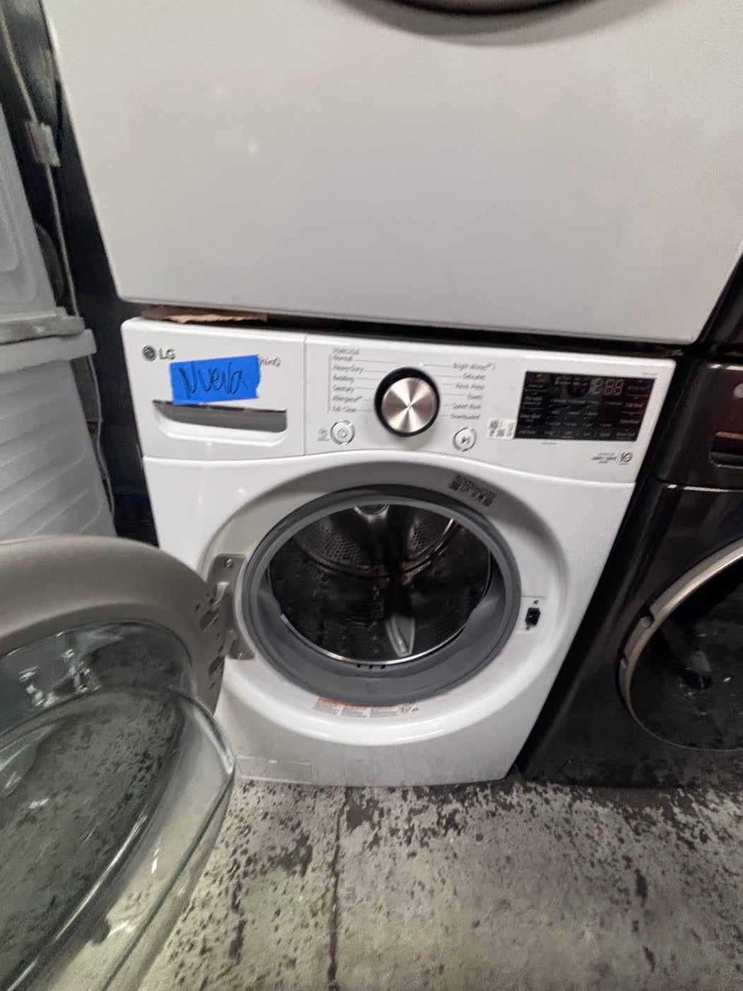 >>Open Box 📦 Scratch & Dent 4.5 cu. ft. Ultra Large Capacity Front Load Washer - White
 & 7.4 cu. ft. Large Capacity Front Load Electric Dryer - White Set / stock number #WD787CB