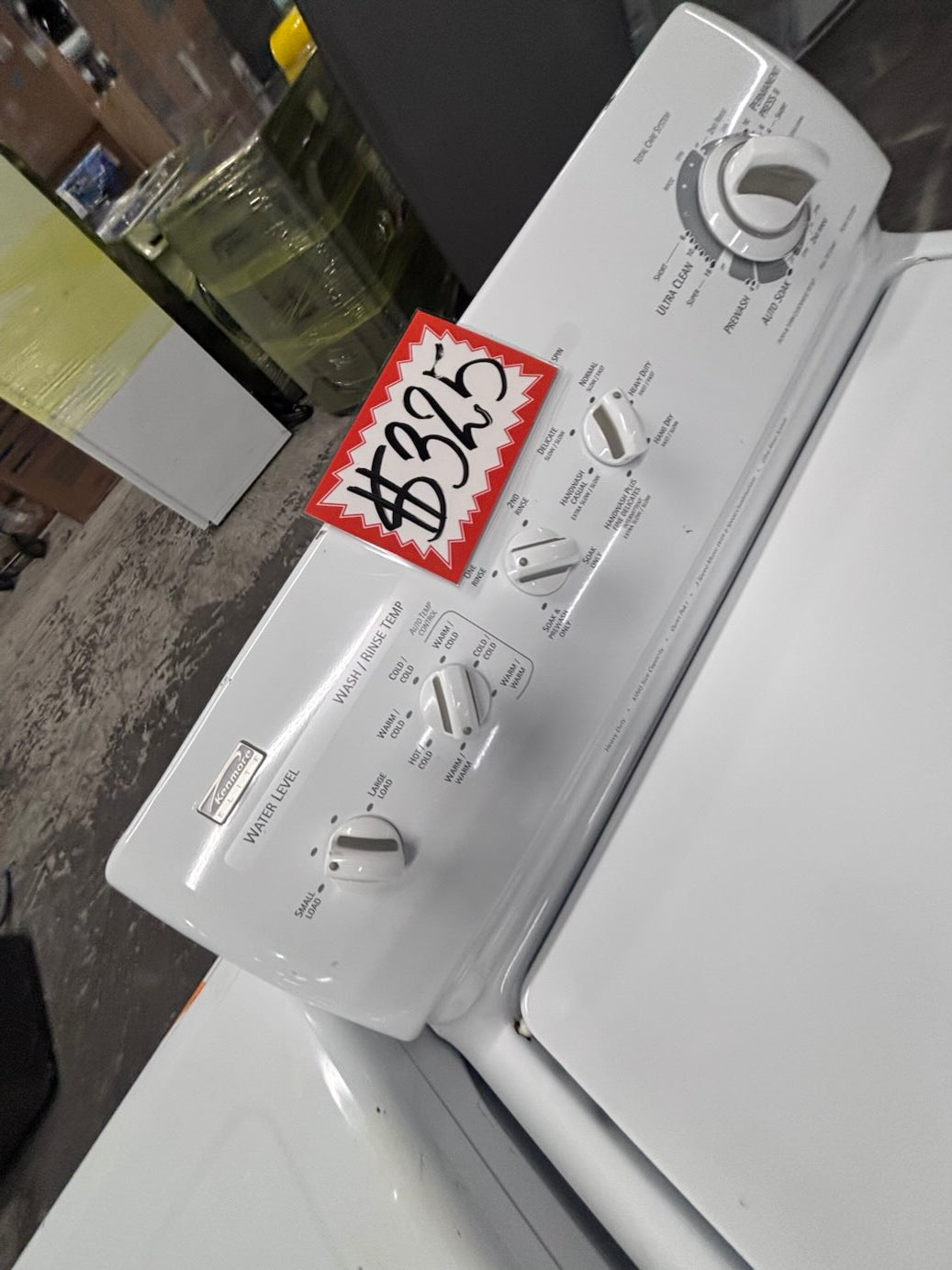 }🎈kenmore heavy duty Top load washing machine w agitator 27" in good condition,used-Refurbished #TK1137B