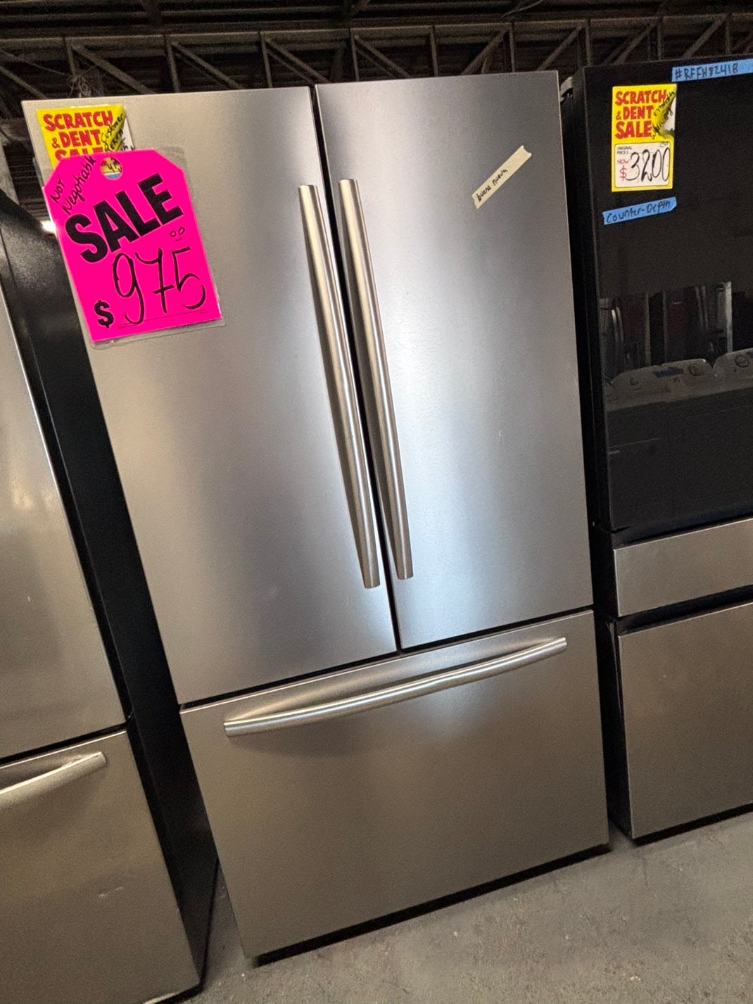 >Mora 26 cu.ft. Standard Depth French Door Refrigerator new open box 📦 costumer return #RMDA31B