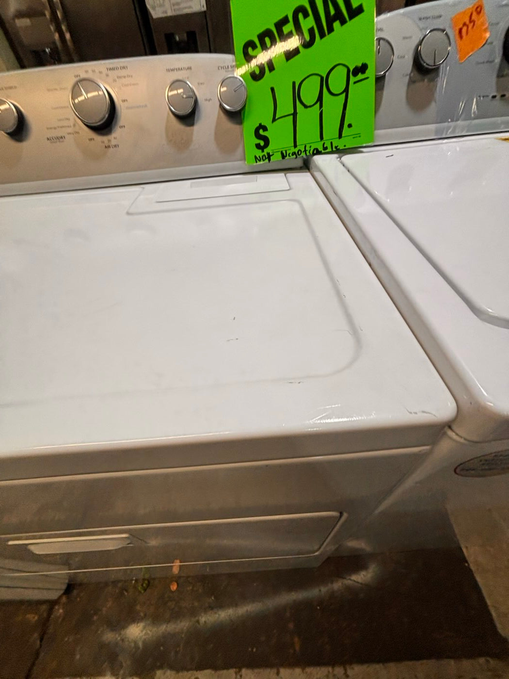 }}whirlpool top load washer with removable agitator large capacity & electric dryer 220v  set top load side by side used , refurbished working 💯  with warranty #TS741YB