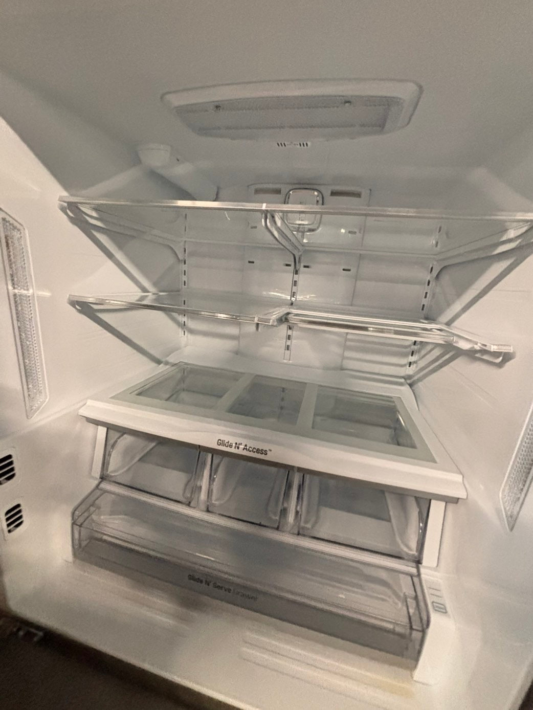 >LG door-in door French Door Refrigerator Super-Capacity with ice maker & water dispenser ,with  used-refurbished #LG30PASB