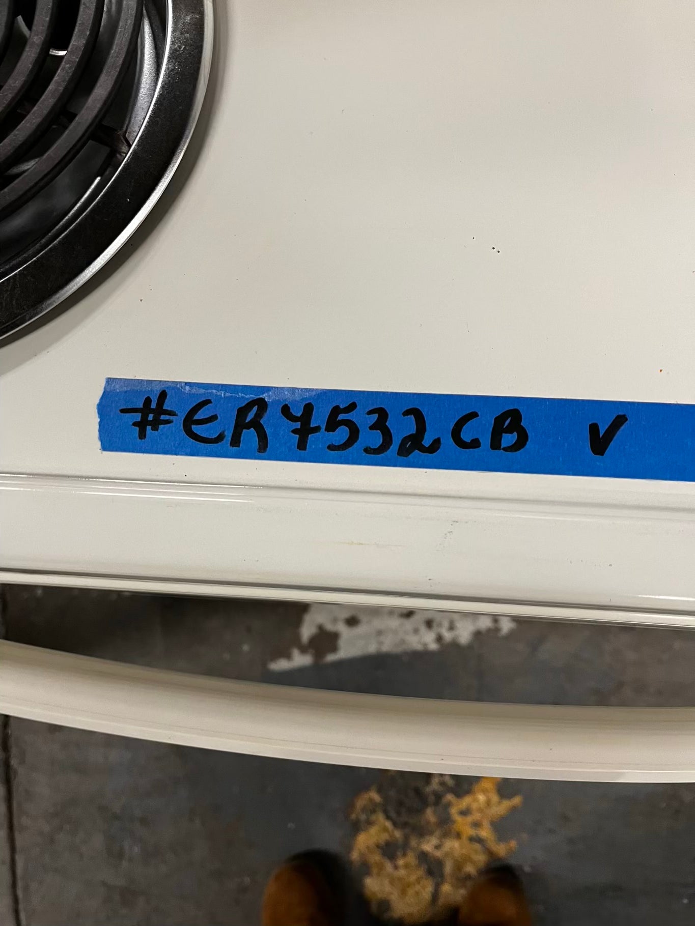 * 🎉 BLACK FRIDAY ⚡️ Kenmore  glass top electric range coil 220v 4 burner Refurbished in off white  bake Broil self clean  30" #ER7532CB