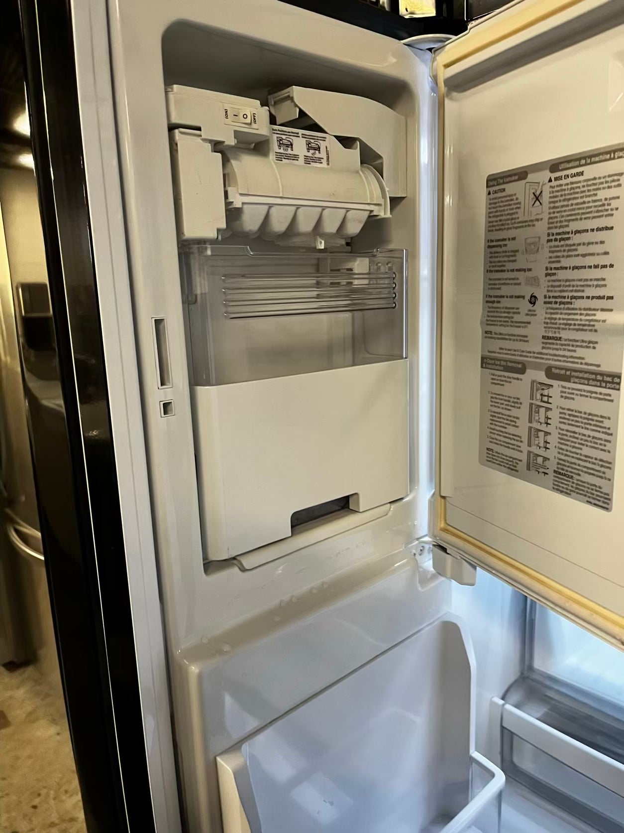 Used | Refurbished Kenmore 33” French door refrigerator w/ice & water dispenser - stock number #RF29472B