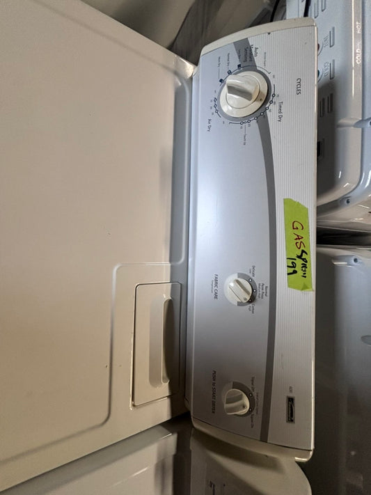 >Sale🔥kenmore gas dryer side by side large capacity in white 29” #GD3X1B