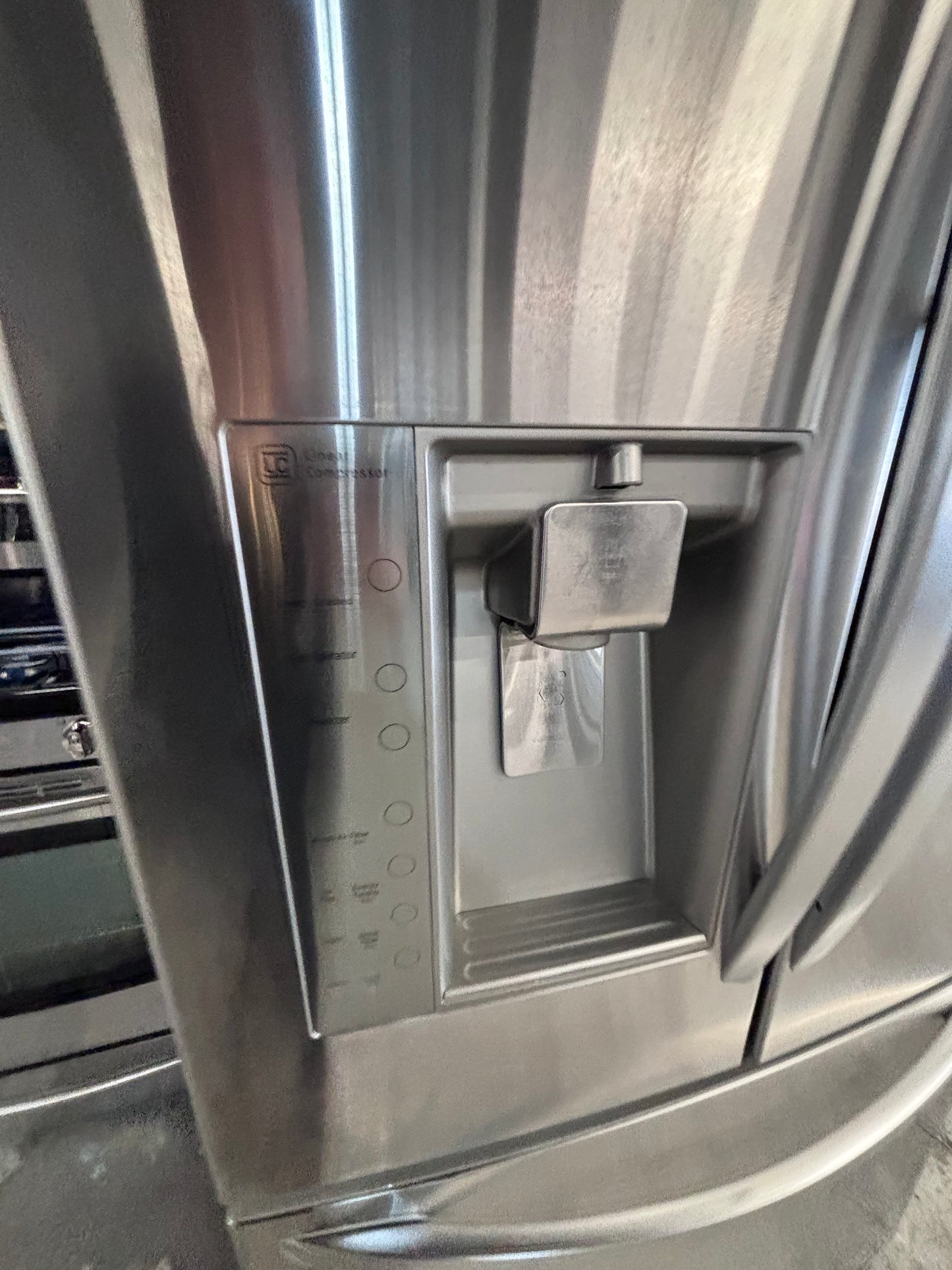 >Special 🎈2pc. Combo Refurbished 30” cu.ft -LG full size french door refrigerator w/ice water dispenser 36",gas range five burners all same brand used-refurbished  #RF6612PC