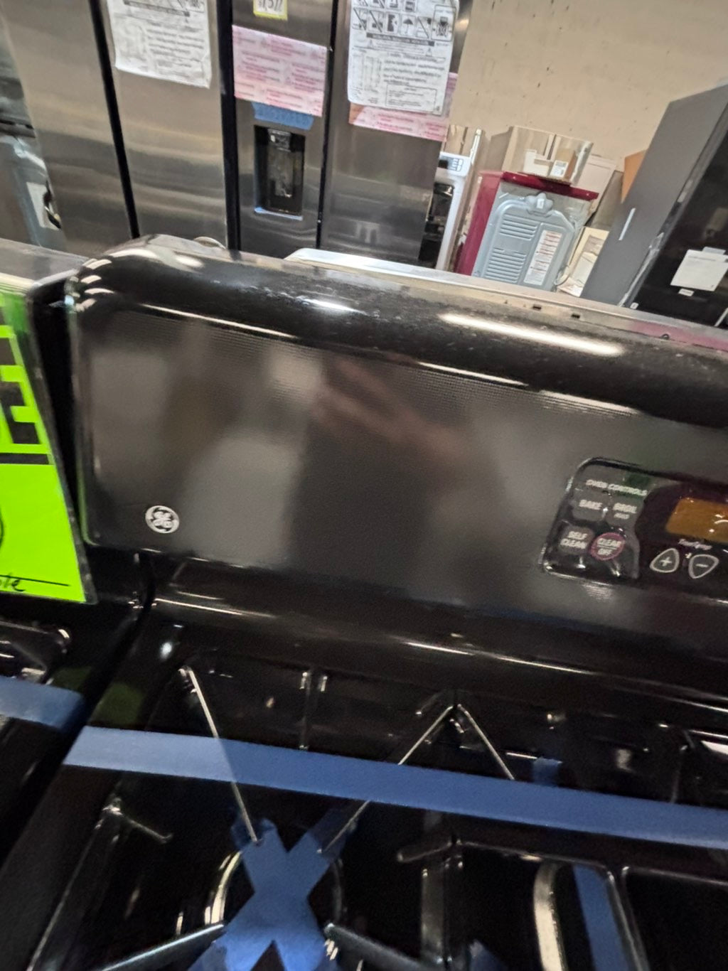 >*Sale🔥GE Gas range 5 burner convection oven bake ,broil Hi/Lo self clean in stainless steel used-Refurbished 30” #GSZQ7BB
