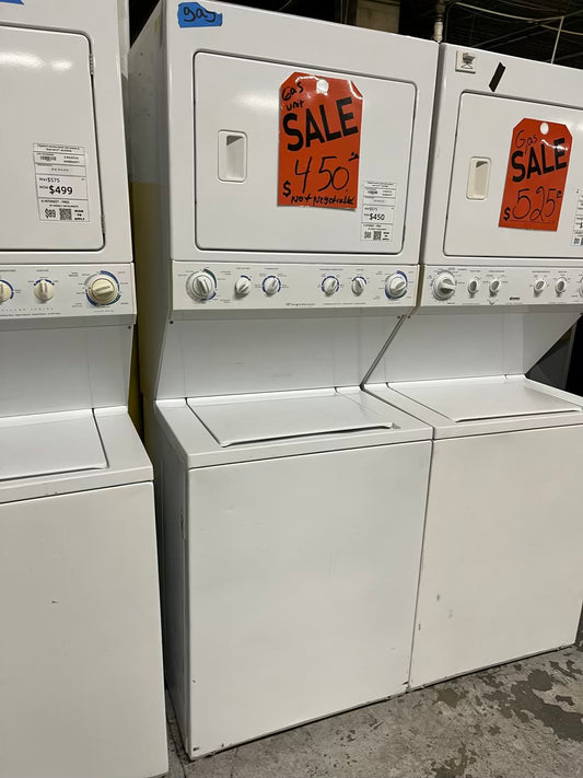 - Frigidaire laundry center GAS washer & dryer set 27" #LC596RBB