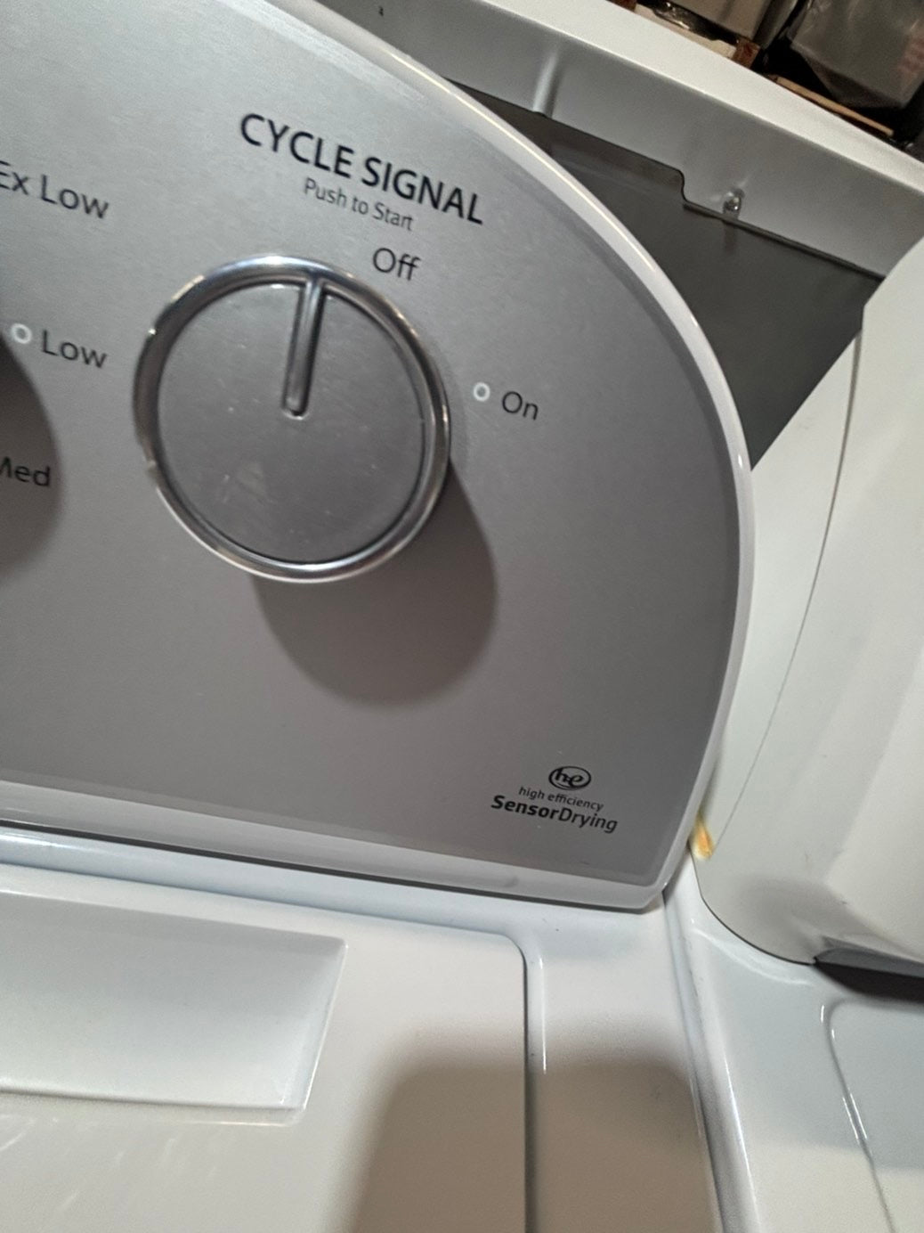>*whirlpool 29” large capacity gas  dryer 110v side by side used-refurbished #M99AMAB