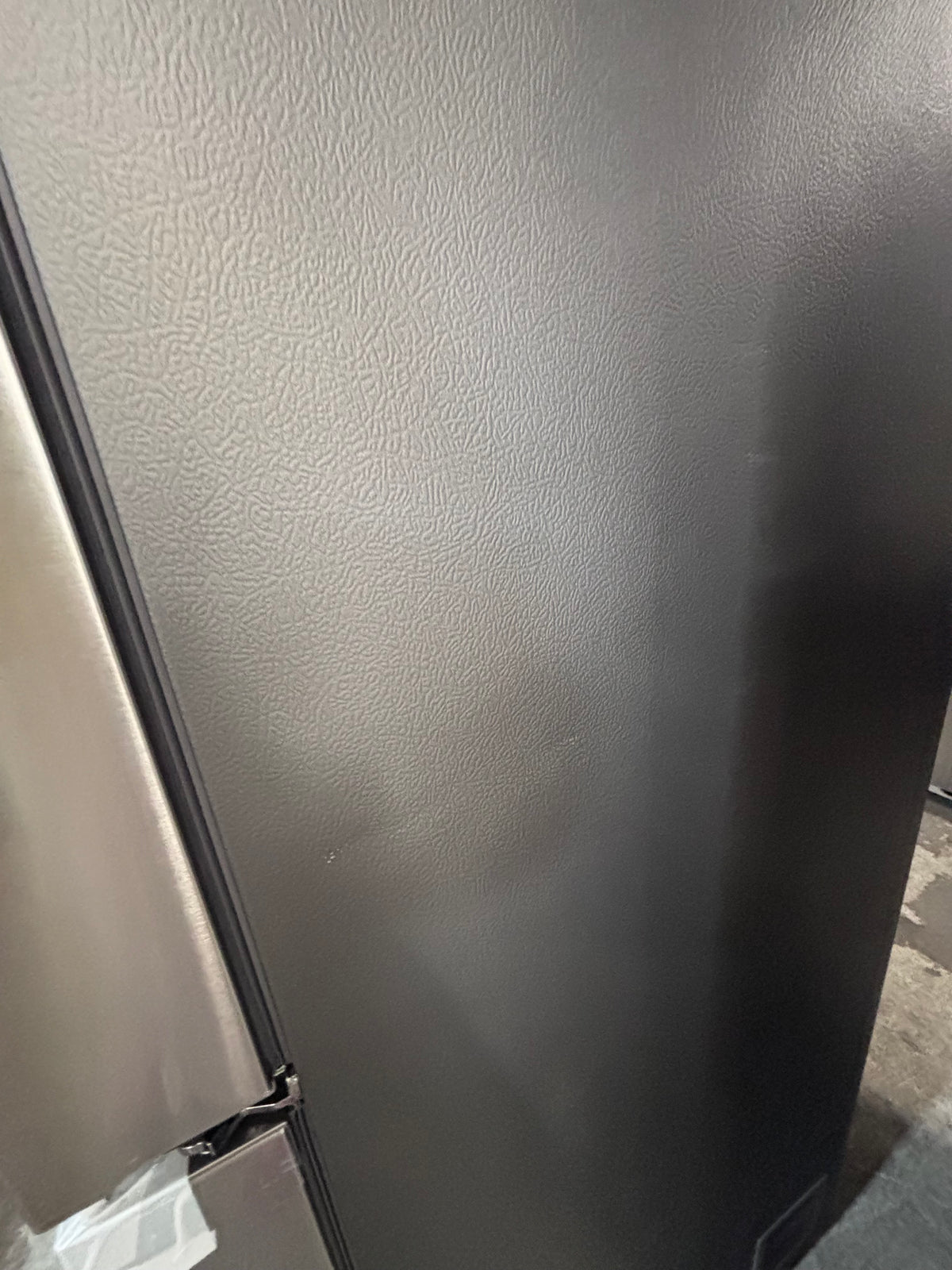 } New open box 📦 Samsung - 36 in. Wide Bespoke 23 Cu. Ft. 4-Door Flex French Door Counter Depth Refrigerator with Beverage Center - Stainless steel working 💯 with warranty #SCD23NB