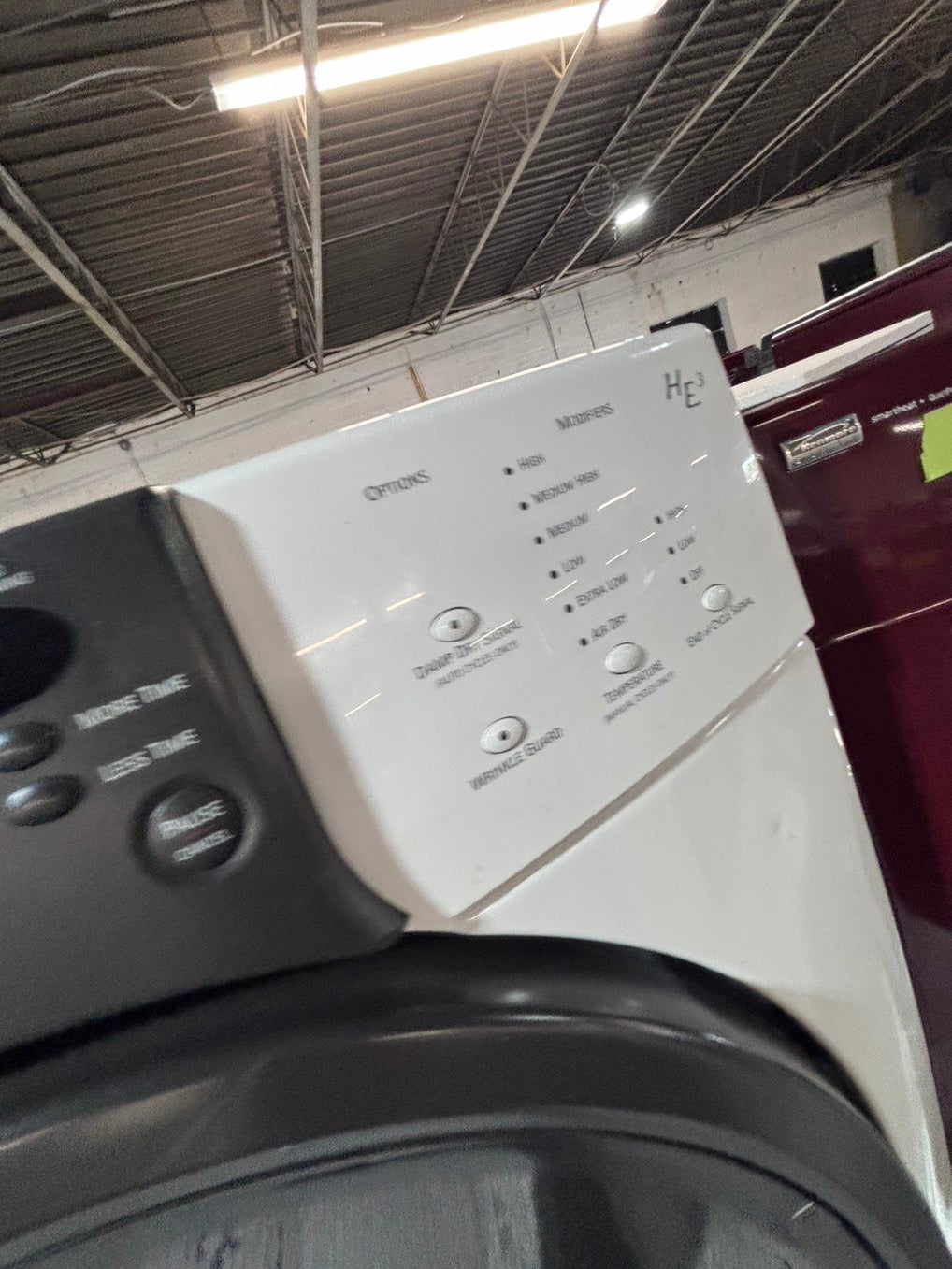 >*sale🔥kenmore  sensor Dry front load stackable electric 220v dryer in off white color used-refurbished 27" #DZ8916B