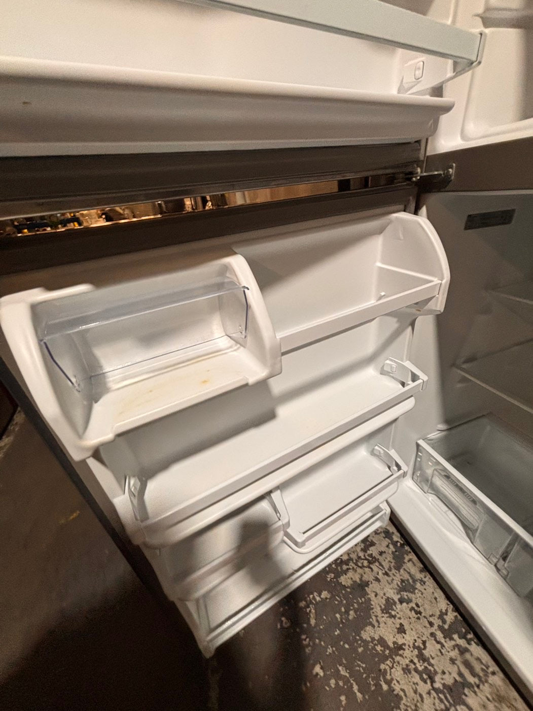 >*sale🔥Whirlpool top freezer refrigerator stainless steel used-refurbished 30" #RFQ669B