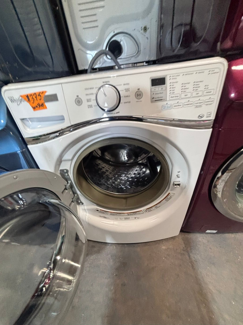 }SALE🎈 front load washer large capacity - in white color #WWS19TB