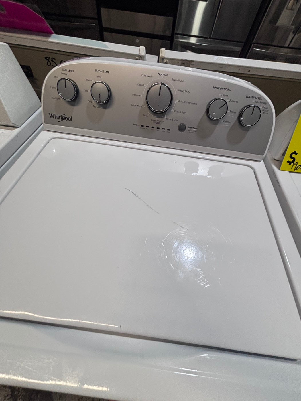 >*special🔥whirlpool top load washer  & electric dryer 220v  set top load side by side #MNY1YB