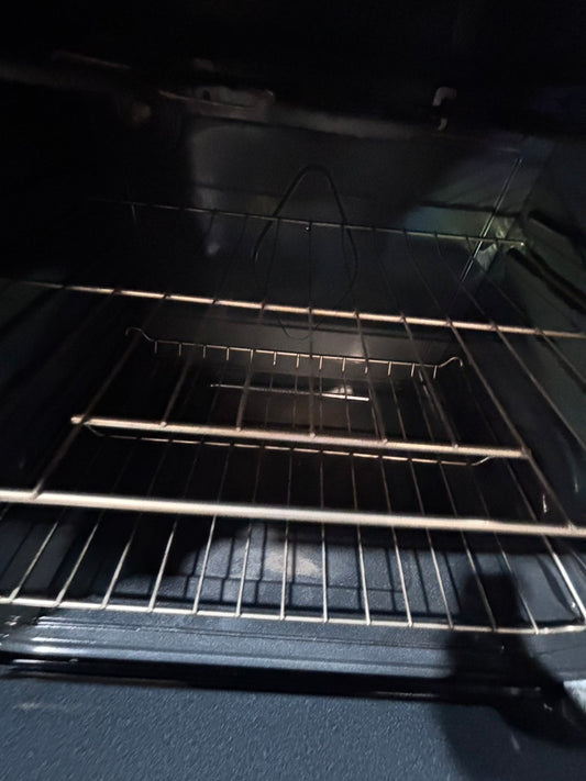 >special🌟kenmore  Glass Top electric stove  bake /broil,Self clean 30” 5 burner ,black  color, used-Refurbished   #K4WE6PB