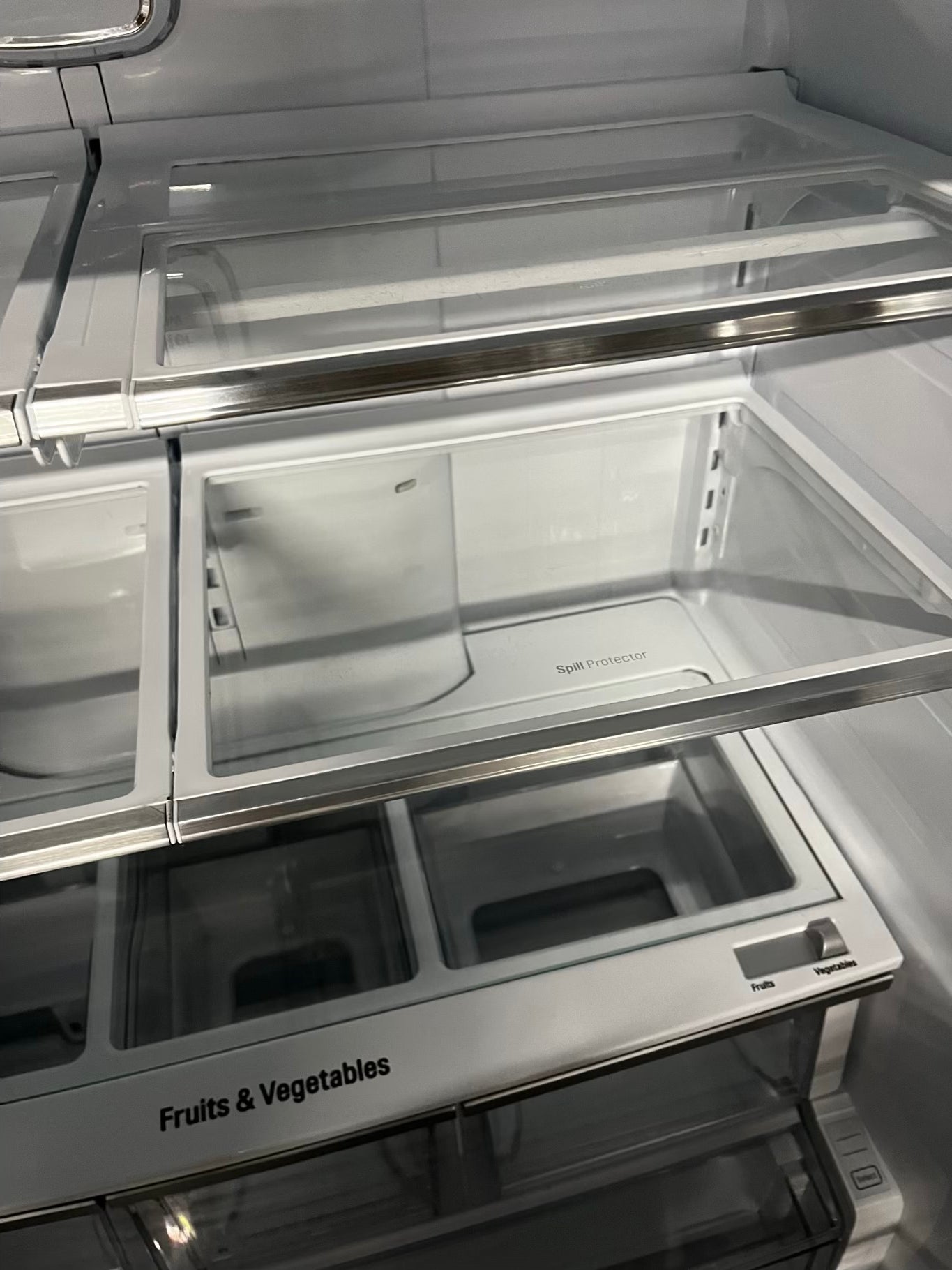 🎄 LG French door Refrigerator counter depth stainless steel w/ ice water dispenser 36" #RF79349B