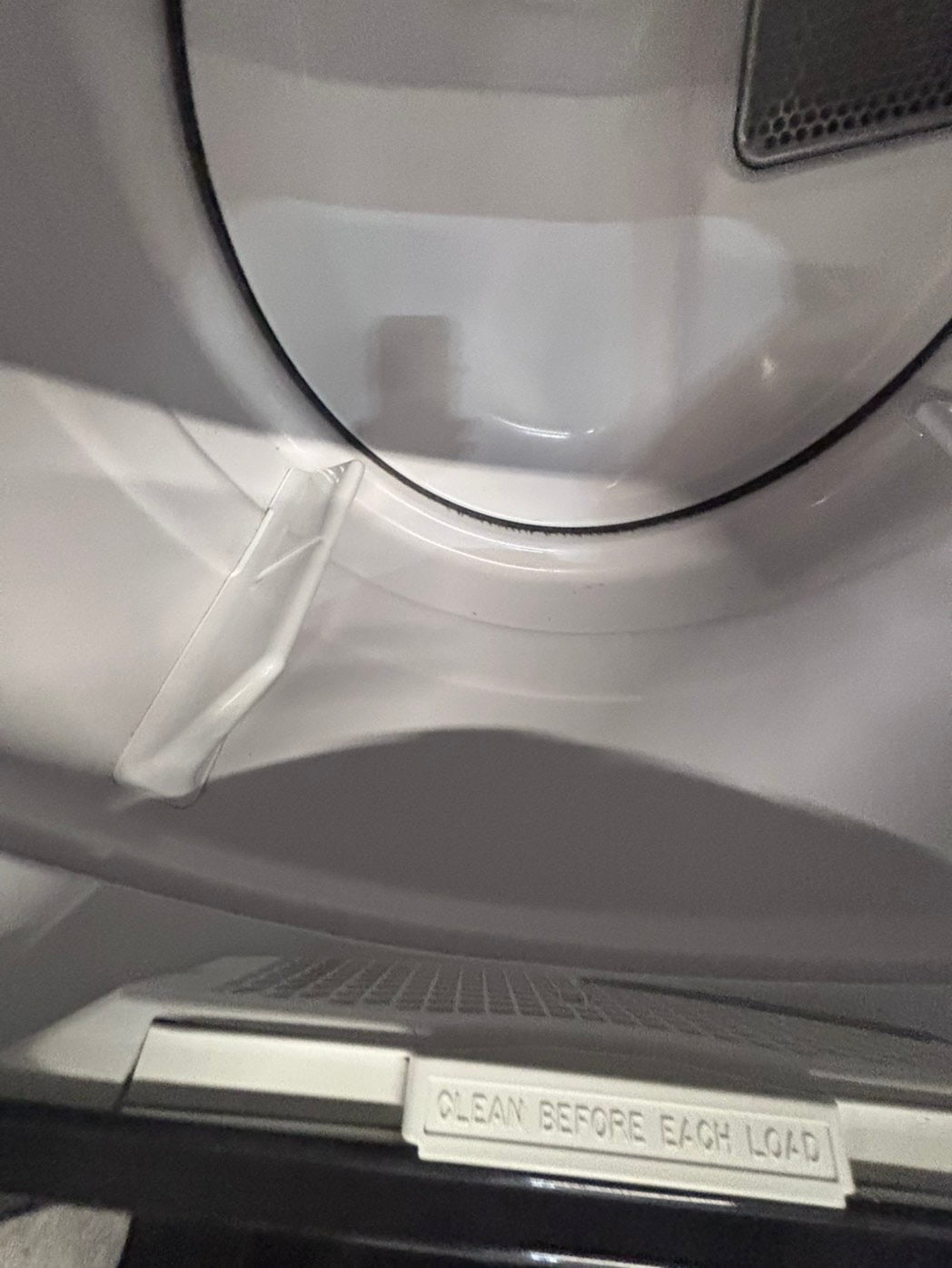>>used- refurbished kenmore stacked laundry center Electric 220v washer & dryer unit in gray  27" #LWK17DB