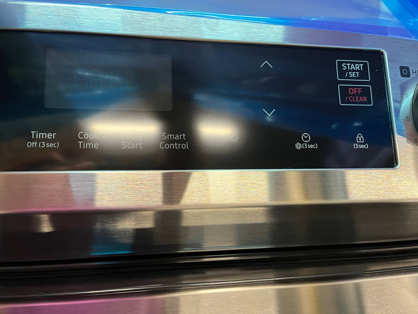 - Open Box 📦 Samsung electric 220v range 4 burner stainless steel self clean keep warm bake broil 30" #GR395CB