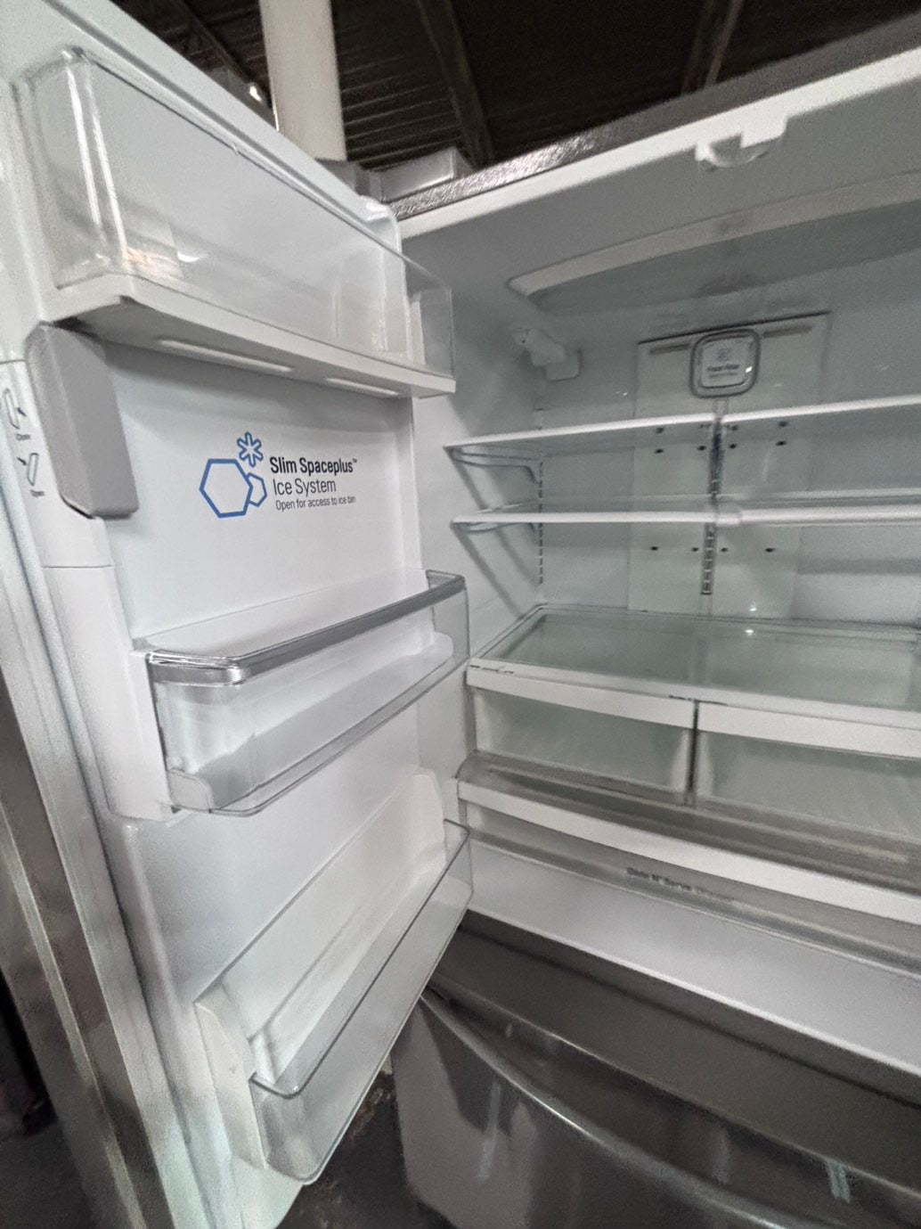 >special 🔥Used good  condition used-Refurbished LG 36”x69h x 291/2 depth  refrigerator stainless steel w/ice & water dispenser 36 “ #RFLG44CB