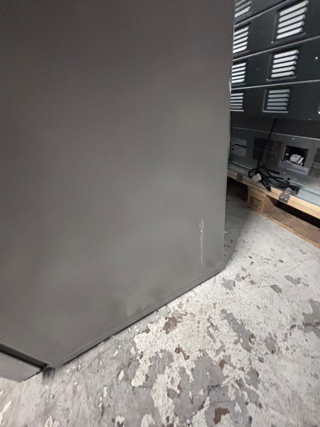>*28” whirlpool top freezer fridge stainless steel  used-refurbished #FFSA3RB