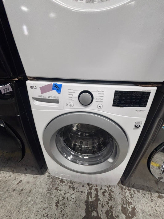 >*LG washer large capacity front load stackable or side by side in white #WLYT6B