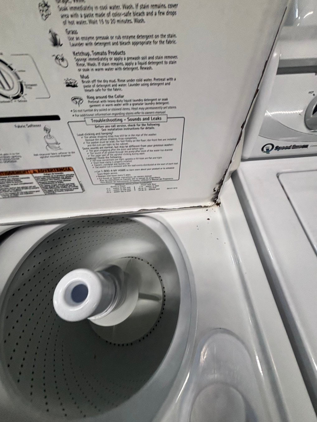}sale 🔥🔥KENKORE  top load washer with agitator & electric dryer 220v  set   top load side by side working 💯  with warranty top load side by side #SKS61YB