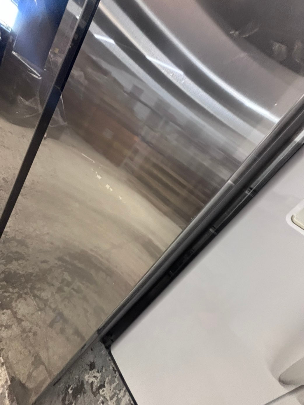>*July 4th sale🇺🇸🔥Side x side  Refrigerator stainless steel with ice maker & water dispenser /. 36’’used-Refurbished. Item number  #RF66012B
