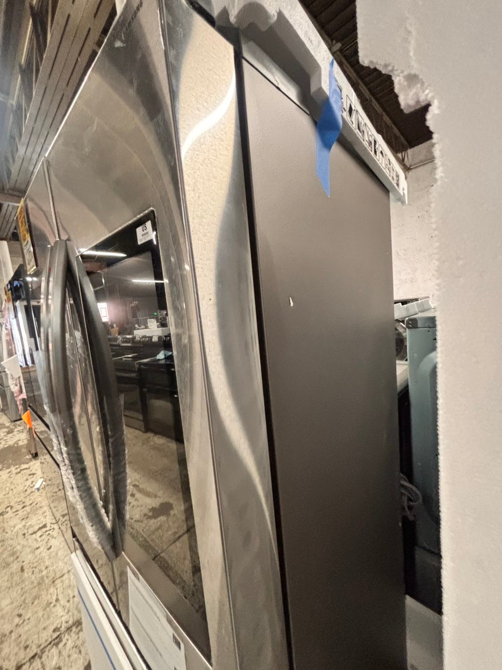 >special🎈new open box Samsung family hub 27cu.ft Standard Depth 3-Door French Door Refrigerator in Stainless Steel 
#RFHUHZ4B 36” in