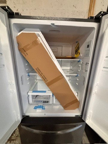 >frigidaire Open box 📦 New S/d 31.5 in. 18 cu. ft. Counter Depth French Door Refrigerator in Fingerprint-Resistant Stainless Look       #RNZG18LL