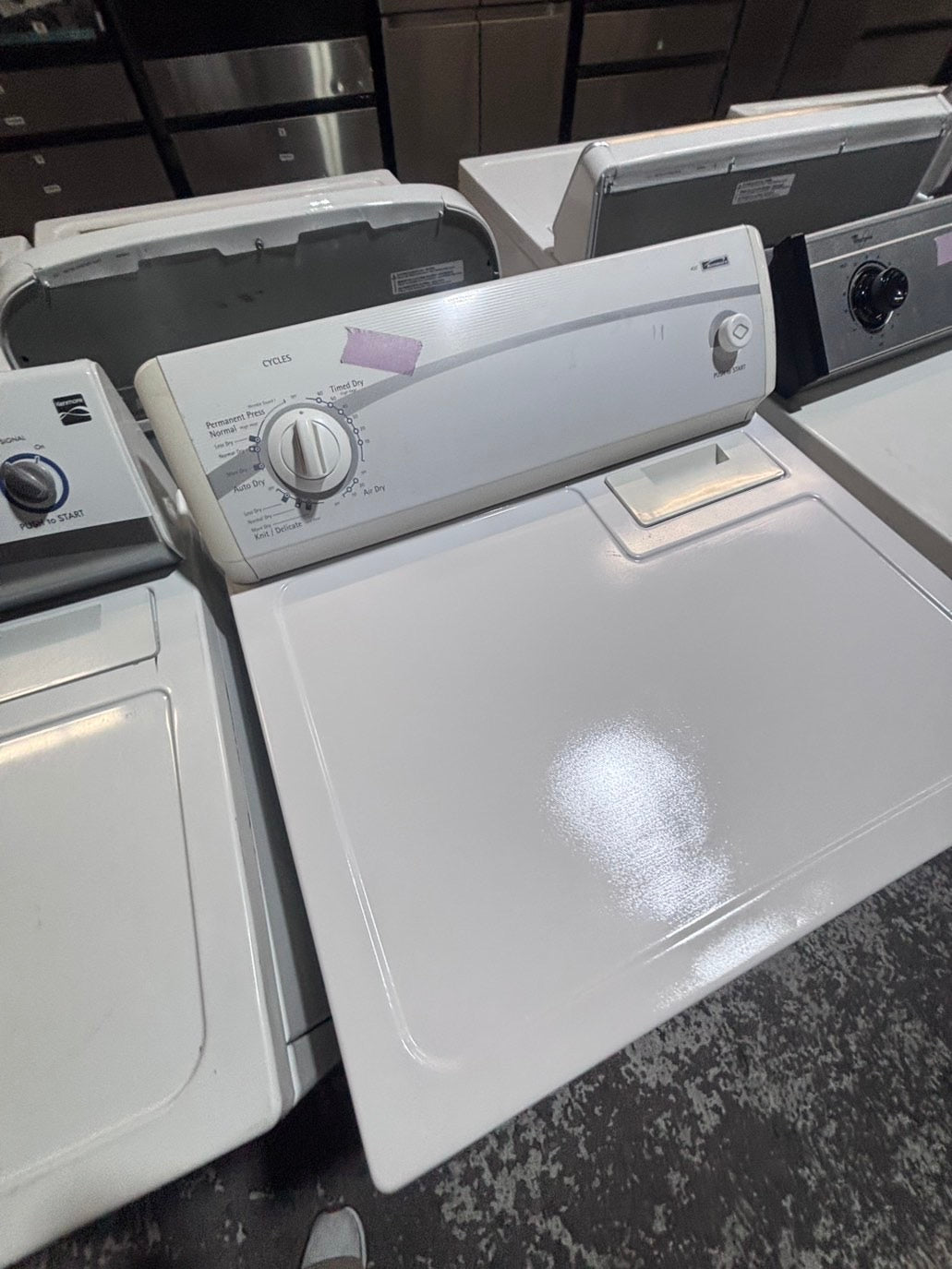 >special 🔥kenmore  29” large capacity electric dryer 220v side by side used-refurbished #KDP95PB