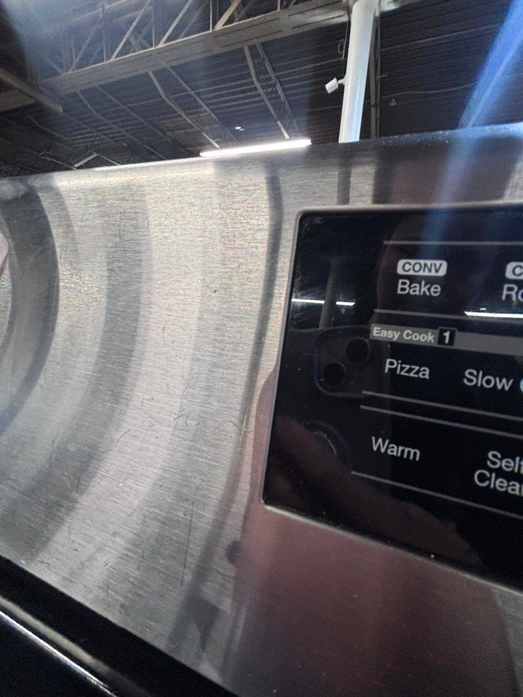 >>samsung Gas range 5 burner convection oven bake ,broil Hi/Lo self clean in stainless steel used-Refurbished 30” #SGX11SB