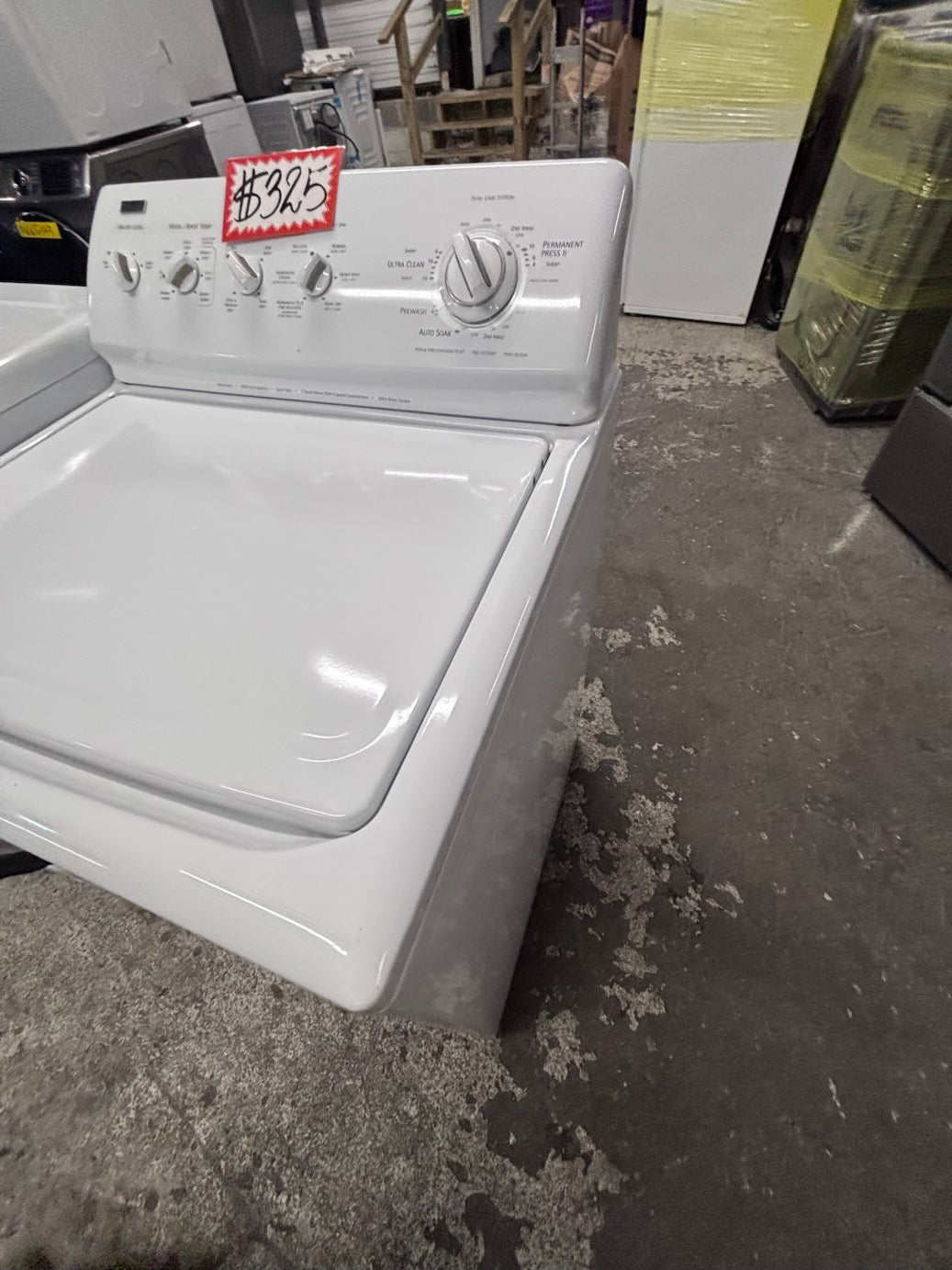 }🎈kenmore heavy duty Top load washing machine w agitator 27" in good condition,used-Refurbished #TK1137B