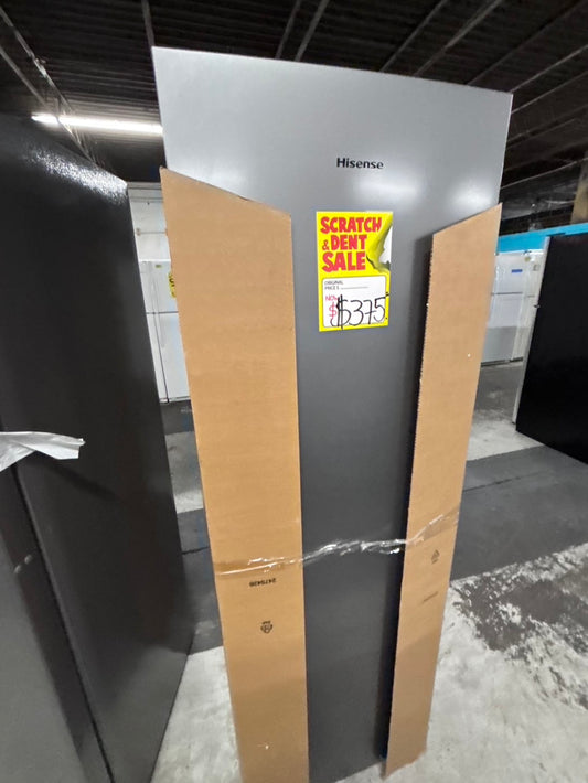 >Hisense upright convertible freezer new scratch/fridge new open box 📦10 cu.ft.  #FZHK10B