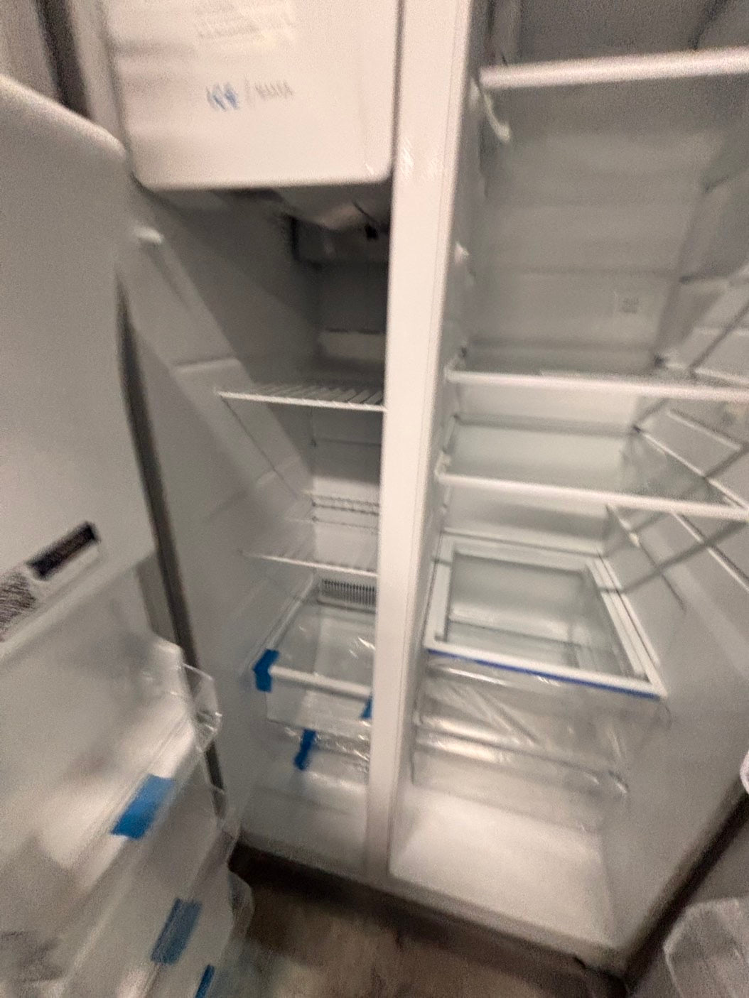 >special 🔥new Open Box 📦 | scratch & dent Frigidaire side x side  refrigerator w/ice water dispenser stainless steel 36" #RF1281B