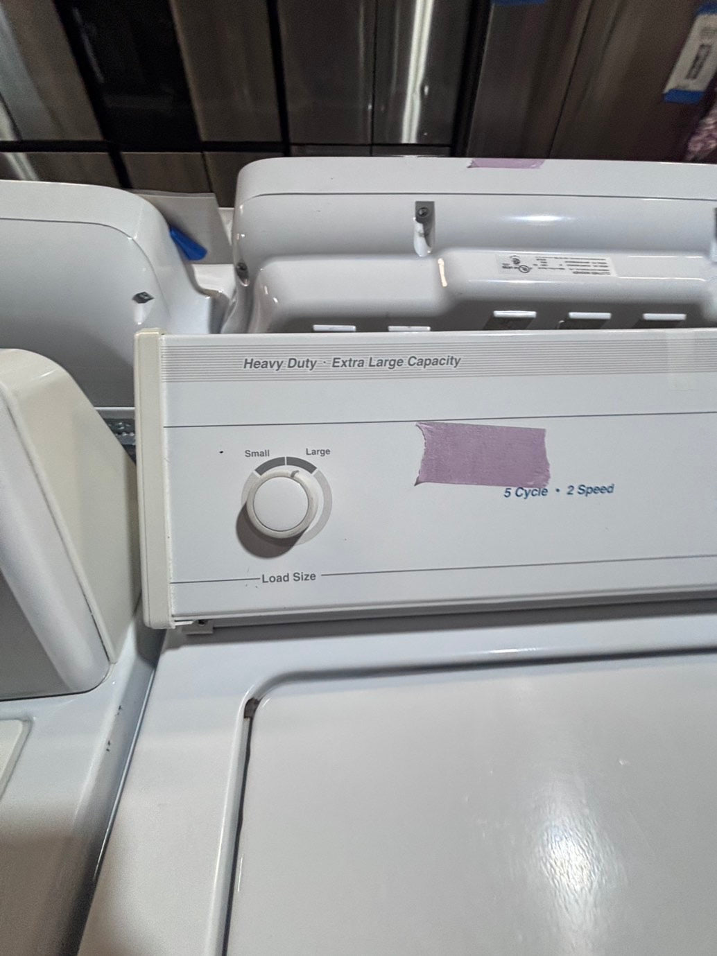>*whirlpool Top load washing machine w agitator 24” in good condition,used-Refurbished #WZ17JKB