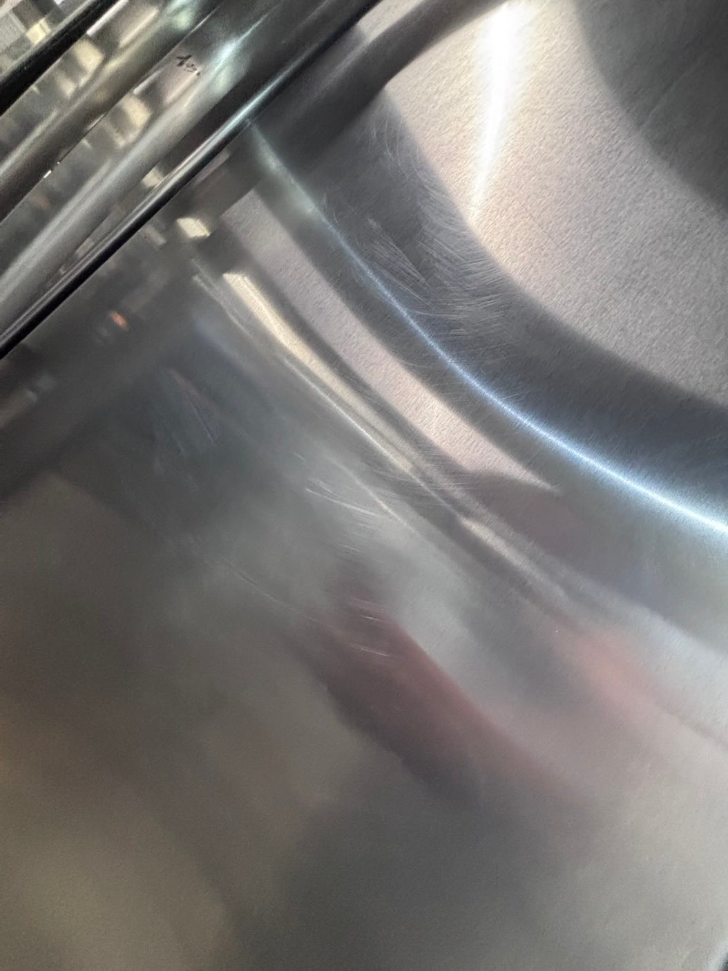 } GE Side x side  36”x 69”h x 29depth ,Refrigerator slate  with ice maker & water dispenser /. 36” 26cu.ft  working 💯  with warranty  used-Refurbished. Item number  #RF26Z14B