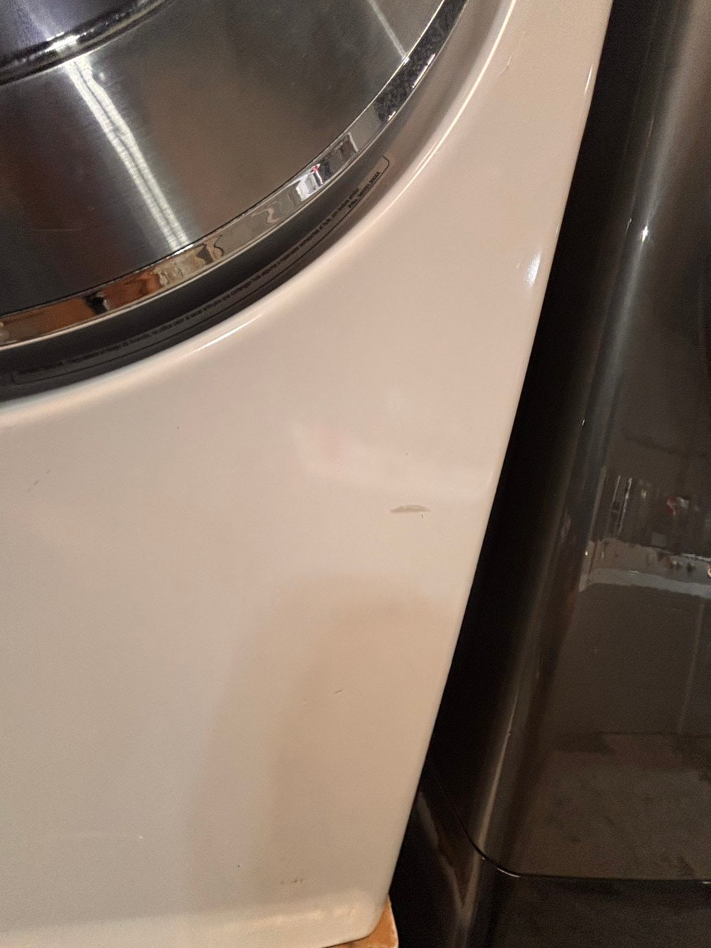 >* special🎉LG washer & dryer set electric 220v front load stackable or side by side - sensor dry in white  #WDAZ6SET