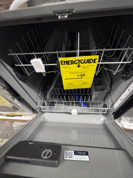 >Open Box - Scratch & Dent 24 in.  Frigidaire stainless steel dishwasher -Stock number #DWF11B