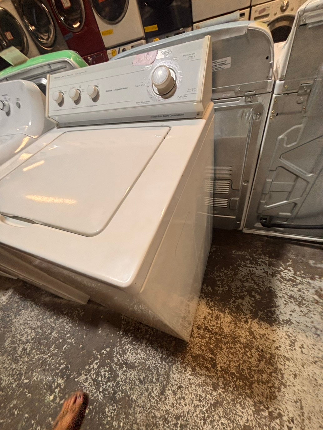 >*sale🎈whirlpool Top load washing machine w agitator 27" in good condition,used-Refurbished #TWZ626B