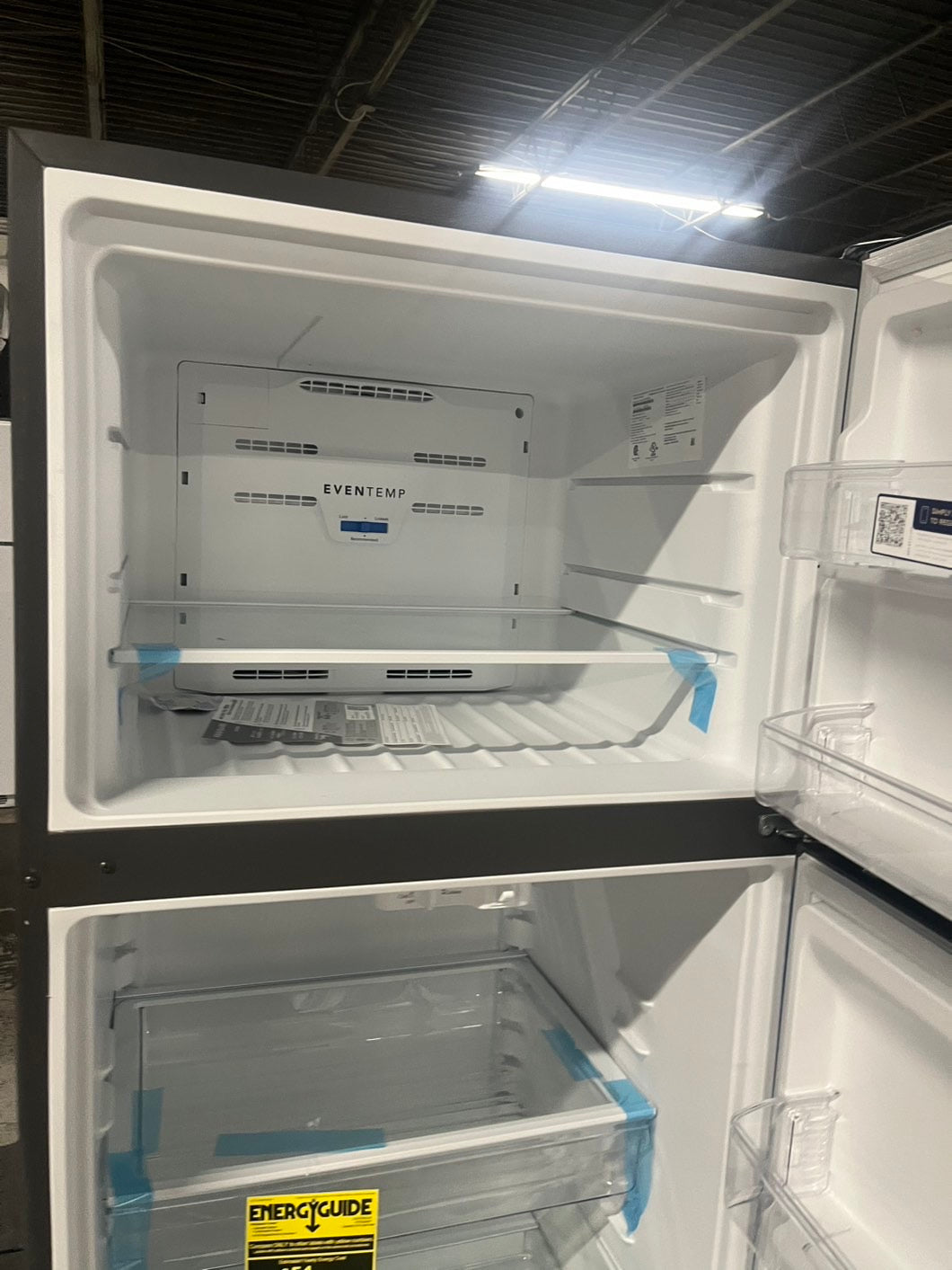 Open box 📦 New S/d Frigidaire
30 in. 20 cu. ft. Garage Ready Top Freezer Refrigerator in Stainless Steel Steel #RFG189KB