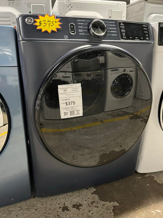 LG TROMM front load stackable electric 220v dryer in navy blue 27" #ED300JB