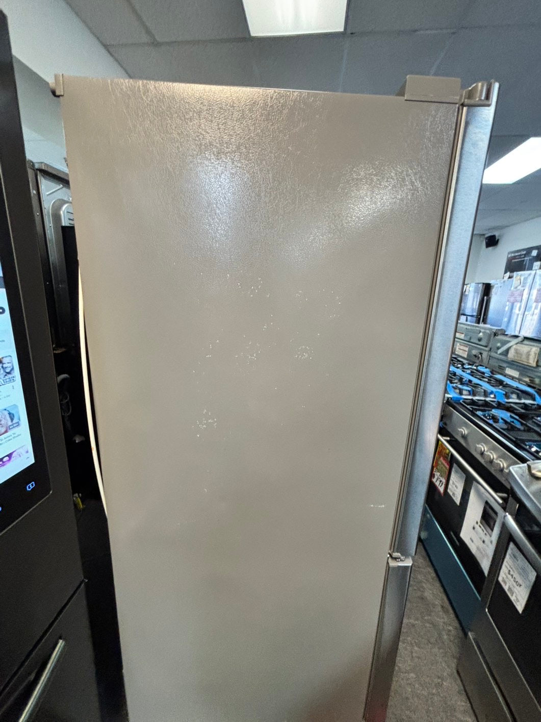 *Used Refurbished 33” Kenmore 26 cu.ft rench doors refrigerator stainless steel w/ice & water dispenser inside  item number #RF559LL