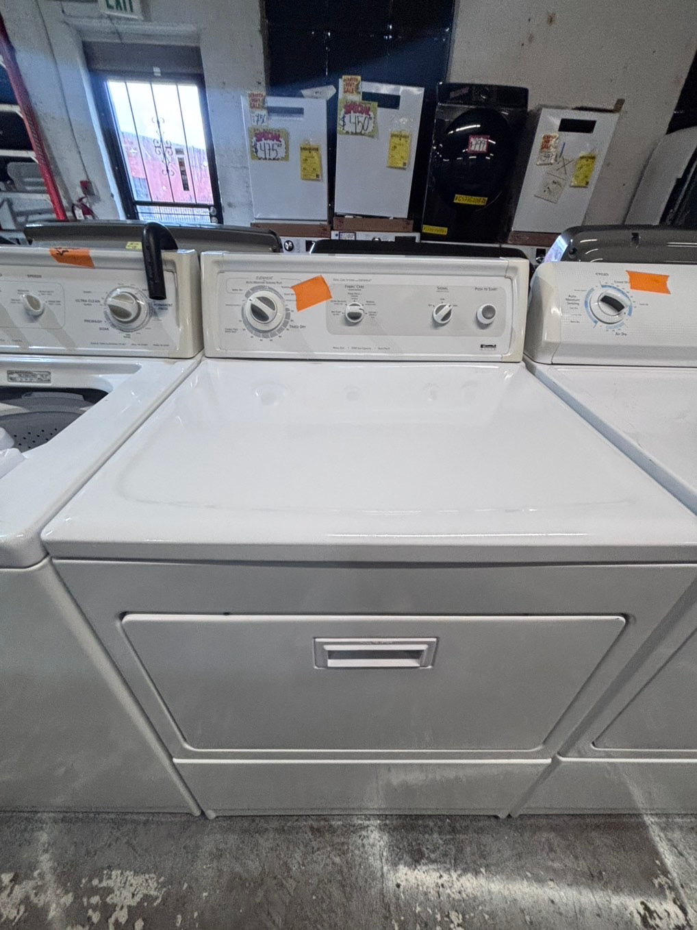 }sale 🔥🔥KENKORE  top load washer with agitator & electric dryer 220v  set   top load side by side working 💯  with warranty top load side by side #SKR62YB